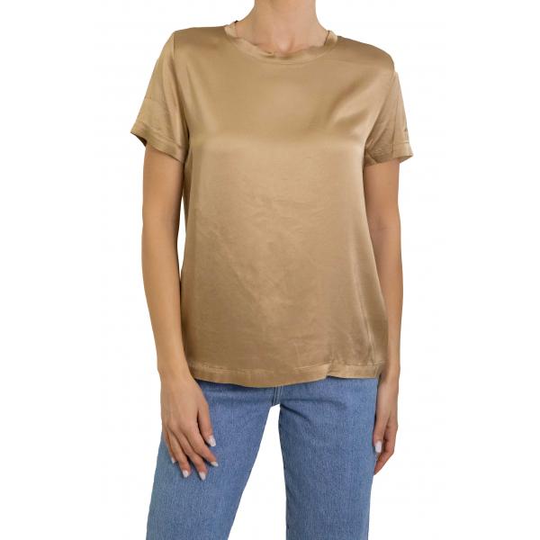 Maglia in raso girocollo